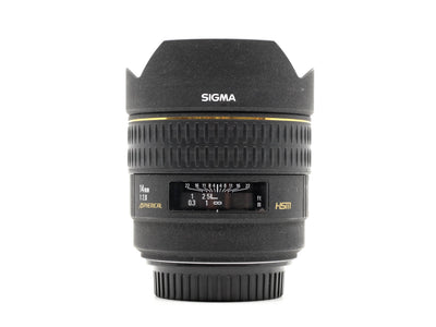Sigma 14mm f/2,8 EX HSM Asphérique - Monture Canon EF