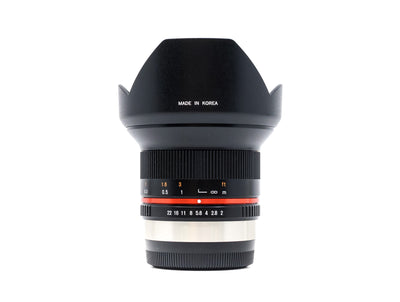 Rokinon 12mm f/2 NCS CS - Monture Fujifilm X