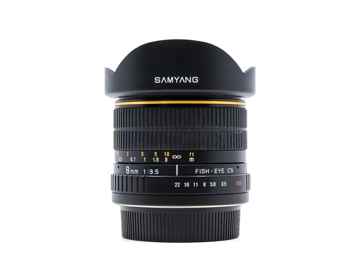 Samyang 8mm f/2.8 UMC Fisheye II - compatibile con Canon EF-M