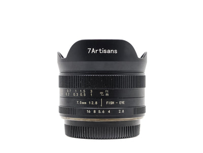 7Artisans 7.5mm f/2.8 II - Monture Micro Four Thirds