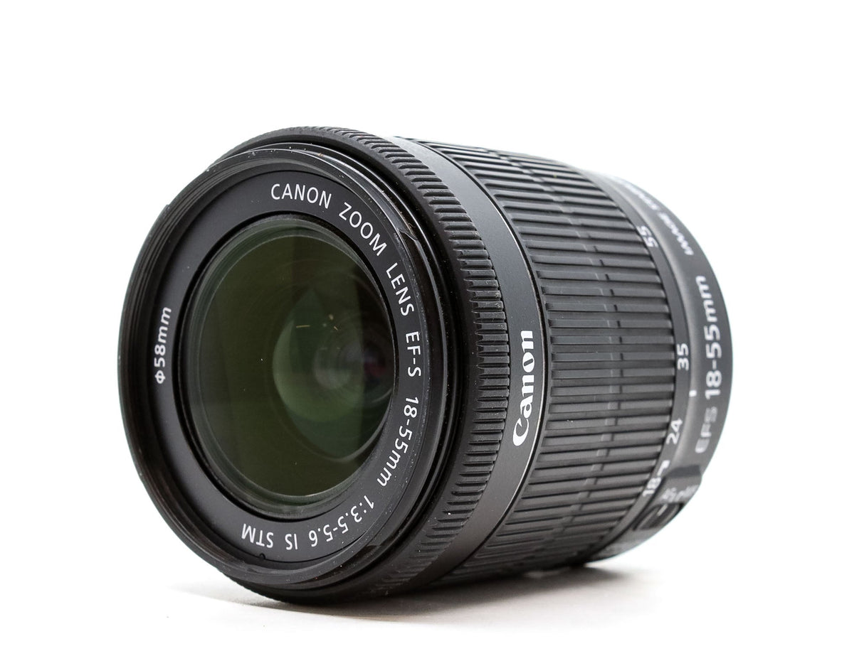 Canon EF-S 18-55mm f/3.5-5.6 IS STM - segunda mano - excelente estado - detalle 2 de 3 - SKU 3716333 - Camera Market
