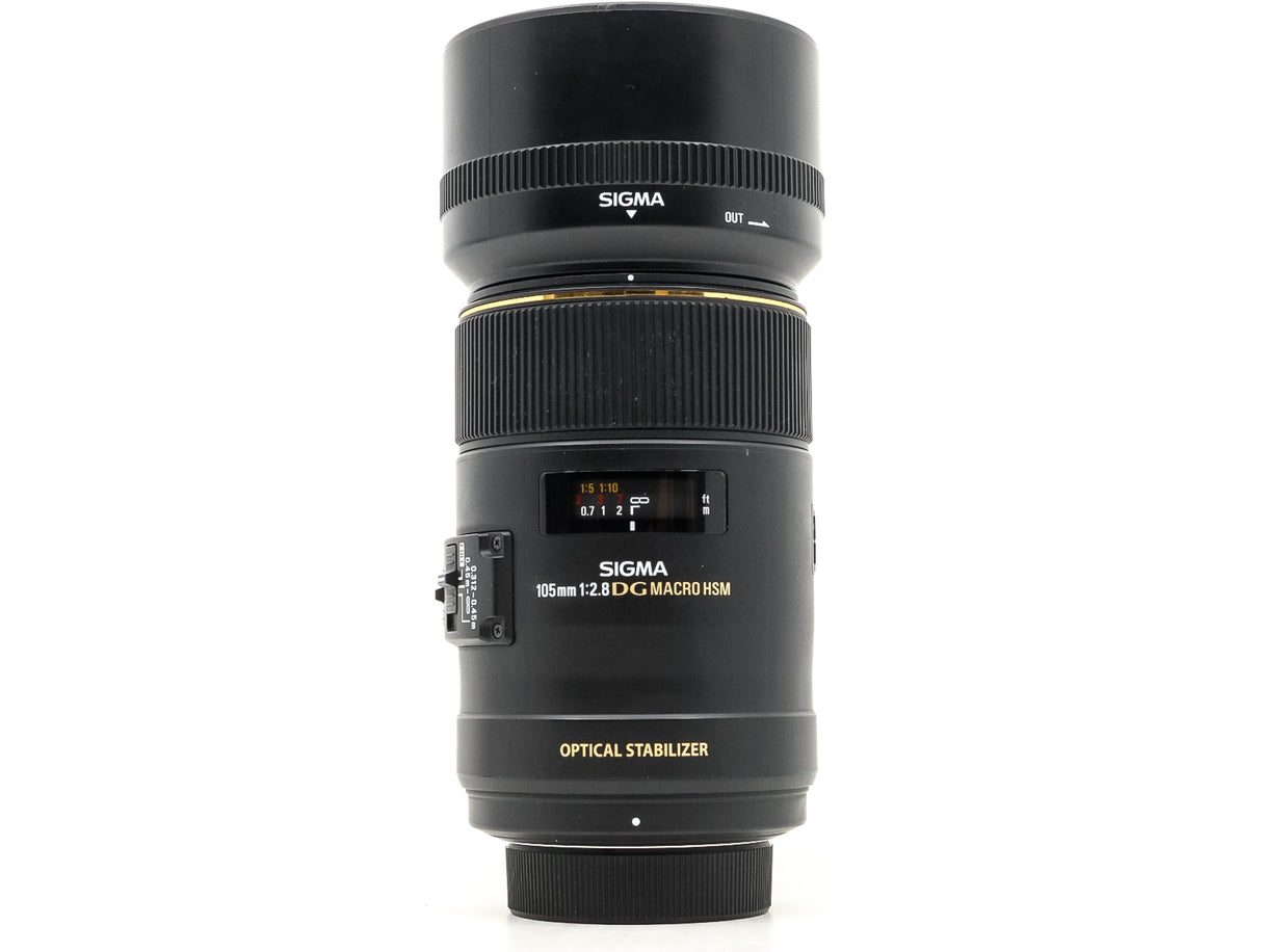 Sigma 105mm f/2.8 EX DG Macro OS HSM - Compatibile con Nikon