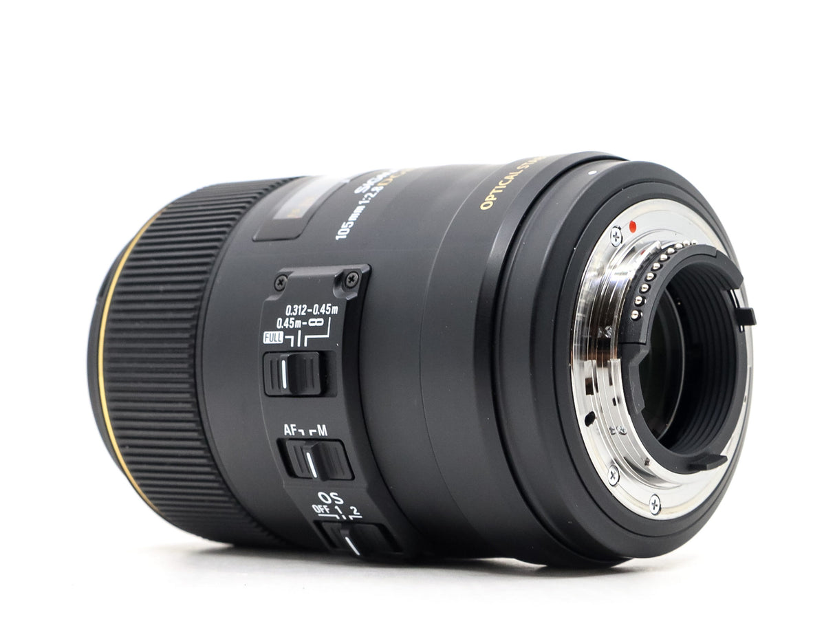 Sigma 105mm f/2.8 EX DG Macro OS HSM - Compatibile con Nikon