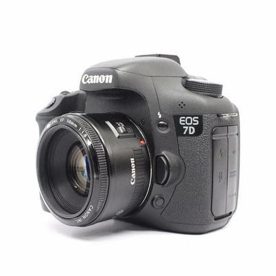 Réflex EOS 7D - Noir + Canon EF 50mm f/1.8 II f/1.8
