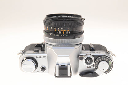 Canon AE-1 + 50 mm f1.8 SC