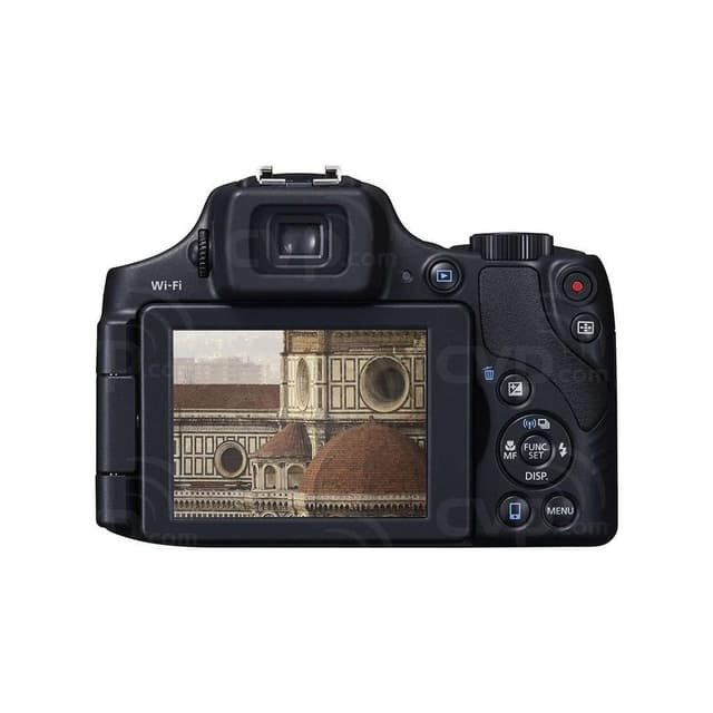 Fotocamera Bridge PowerShot SX60 HS - Nero + Obiettivo zoom Canon 65x IS 3,8-247,0 mm 3,4-6,5 usm f/3,4-6,5