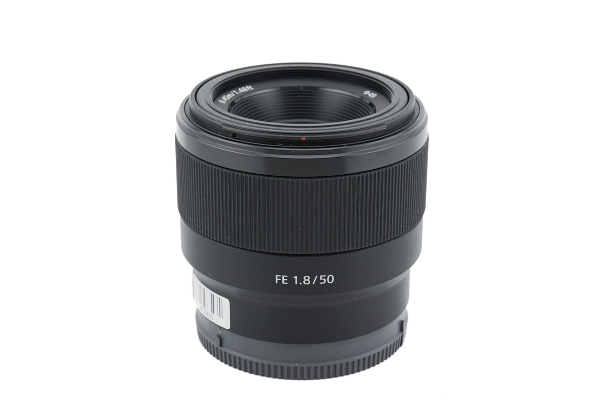 Sony 50mm f1.8 FE - (Montura Sony E-mount) negro