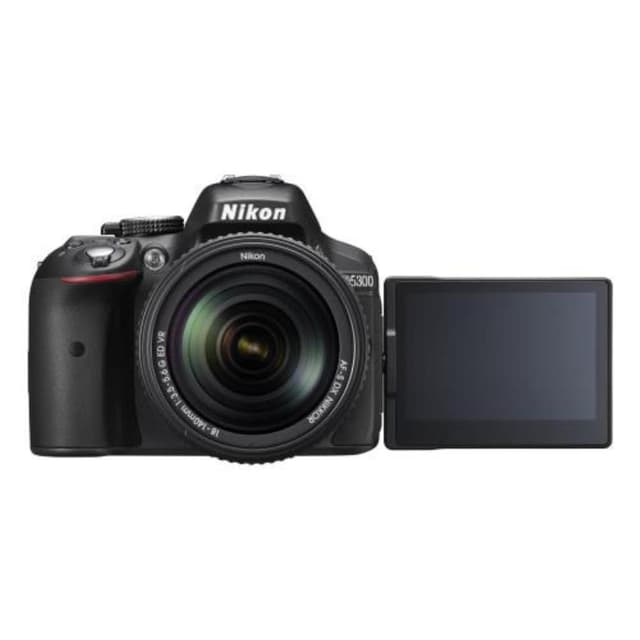 SLR D5300 - Black + Nikon AF-S DX Nikkor 18-105mm f/3.5-5.6G ED VR f/3.5-5.6