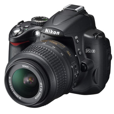 SLR D5000 - Noir + Nikon AF-S DX Nikkor 18-55mm f/3.5-5.6G VR