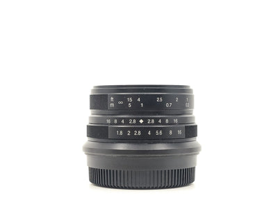 7Artisans 25mm f/1.8 - Monture Fujifilm X