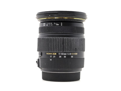 Sigma 17-50mm f/2.8 EX DC - Monture Sony A