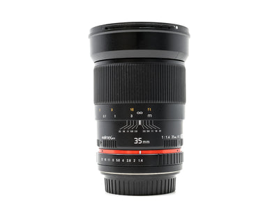 Walimex Pro 35mm f/1,4 AS UMC - Monture Canon EF