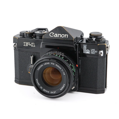 Canon F-1n + 50mm f1.8 FDn - Appareil Photo Analogique Vintage Reflex Premium 35mm SLR
