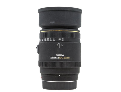 Sigma 70mm f/2.8 EX DG Macro - Monture Sony A d'occasion