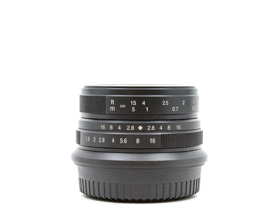 7Artisans 25mm f/1.8 - Monture Fujifilm X