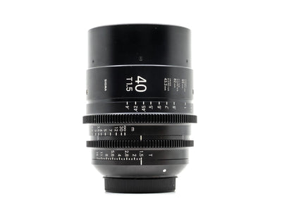 Sigma 40mm T1.5 FF - Monture Canon EF