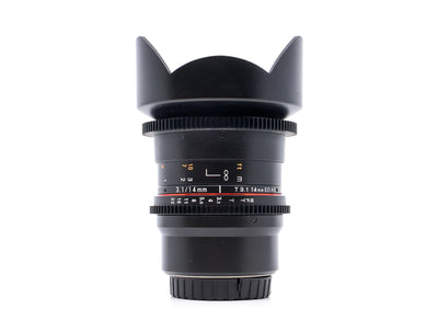 Samyang 14mm T3.1 ED AS IF UMC II - Monture Micro Four Thirds