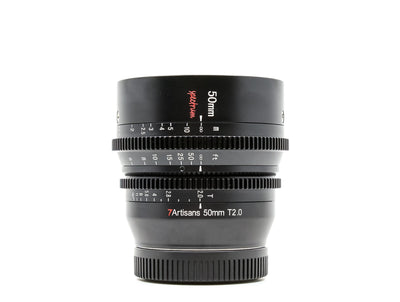 7Artisans 50mm T2.0 Spectrum - Monture Canon RF