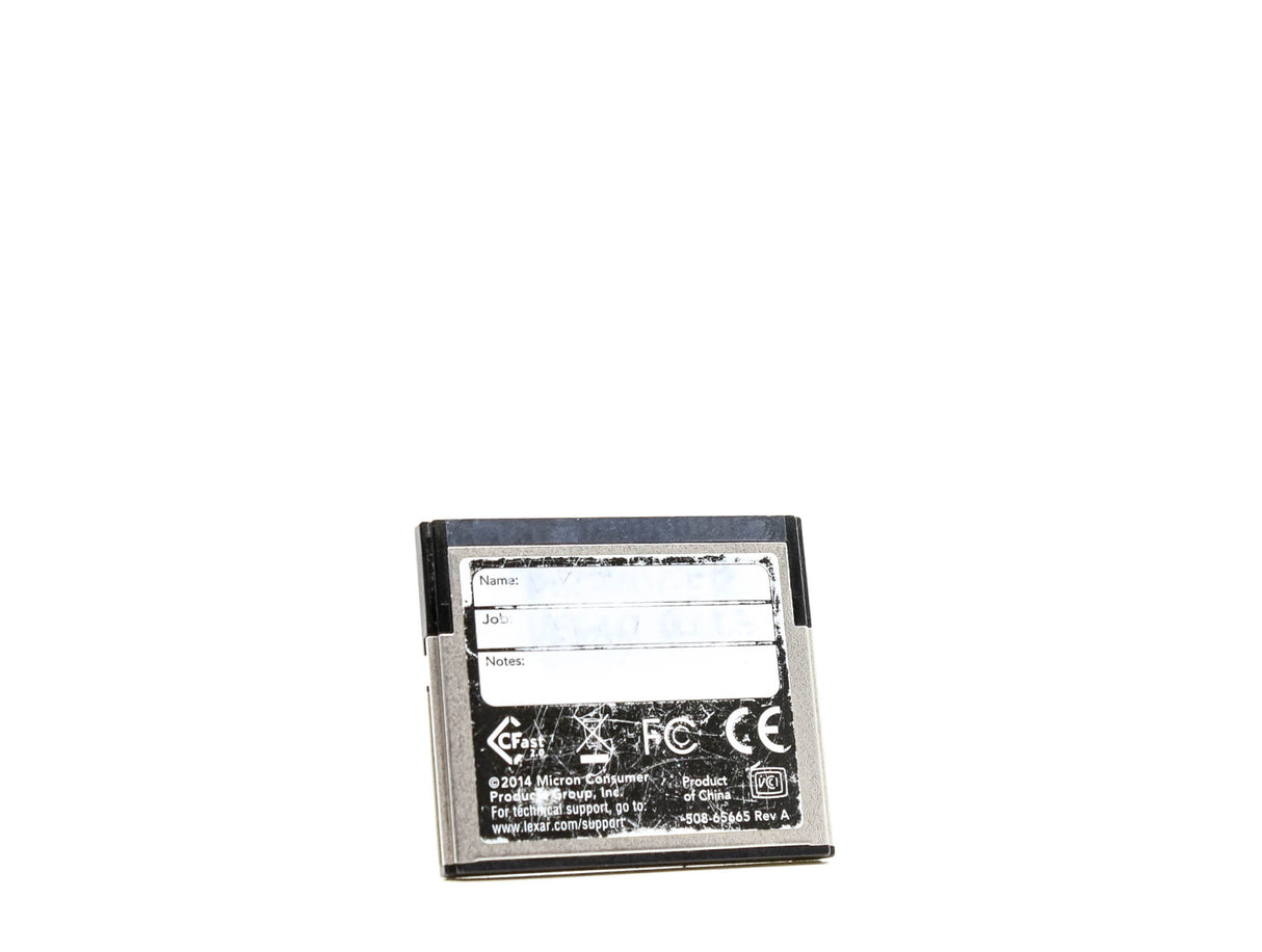 Scheda Lexar CFast 2.0 Professional 3400x da 128 GB