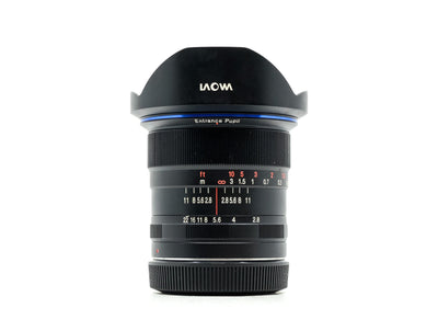 Venus Laowa 12mm f/2.8 Zero-D - Monture Canon EF