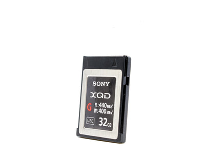 Carte Sony XQD G 32 Go 440 Mo/s