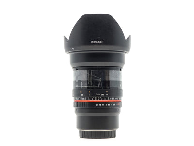 Rokinon 16mm f/2 ED AS UMC CS - Monture Micro Four Thirds