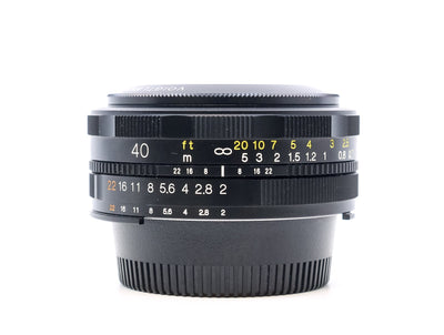Voigtlander Ultron 40mm f/2 SL II - Monture Nikon