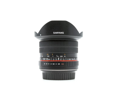 Samyang 12mm f/2.8 ED AS NCS Fisheye - Monture Canon EF