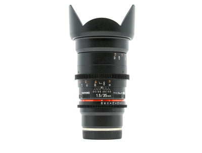 Samyang 35mm T1.5 - Monture Sony E