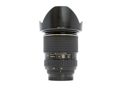 Tokina 16-50mm f/2.8 AT-X Pro DX AF - Monture Nikon