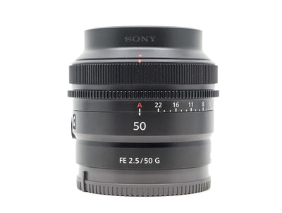 Sony FE 50 mm f/2,5 G