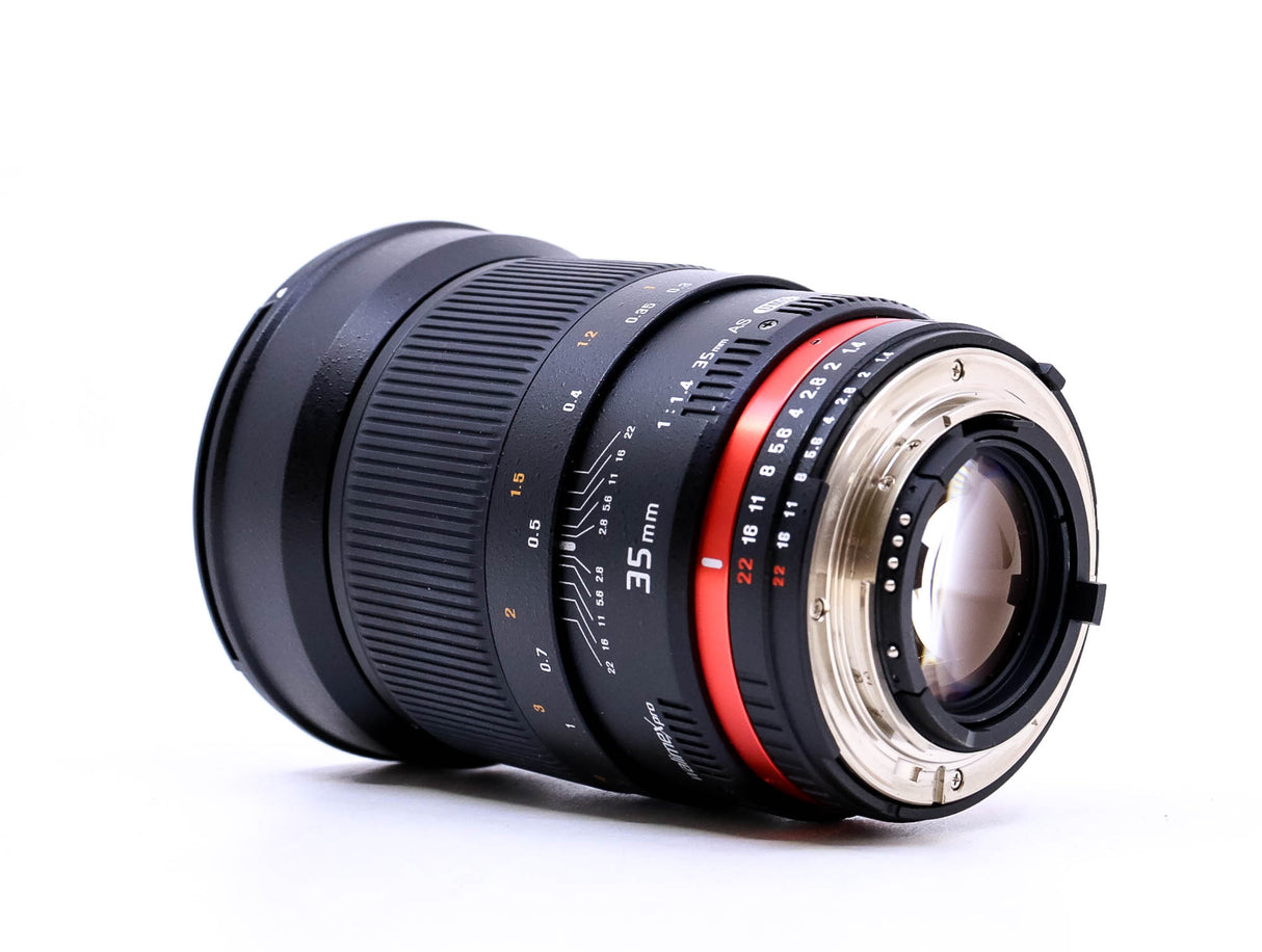 Walimex Pro 35mm f/1.4 AS UMC - compatibile con Nikon