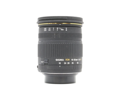Sigma 18-50mm f/2.8 EX DC - Monture Sigma SA