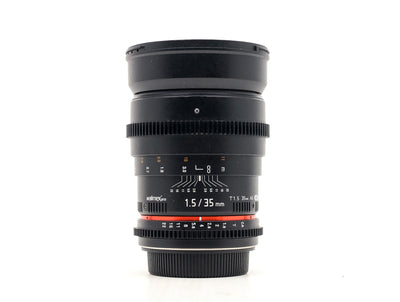 Walimex Pro 35mm T1.5 AS UMC - Monture Canon EF