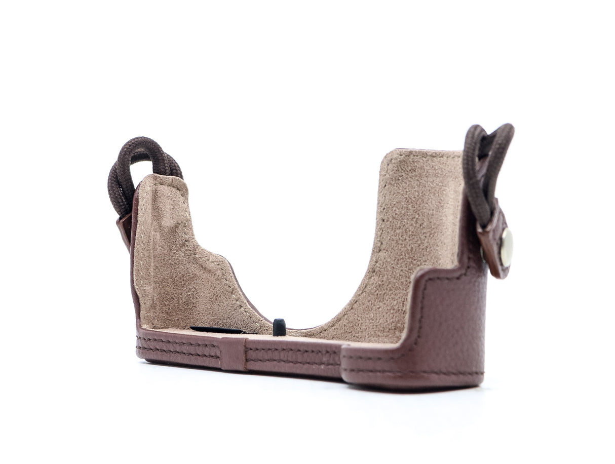 Custodia in mezza pelle Olympus CS-51B