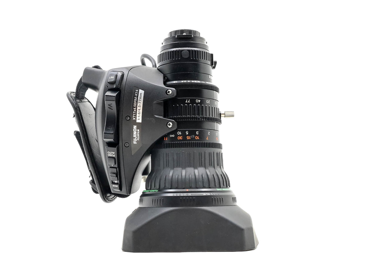 Obiettivo zoom Fujinon XT17x4.5BRM-K14 da 1/3"