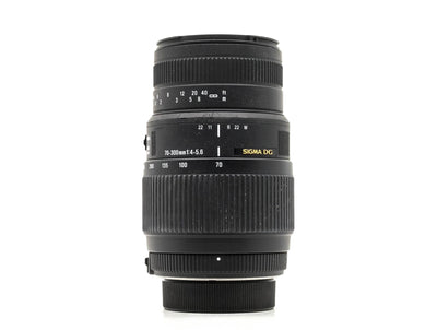 Sigma 70-300mm f/4-5.6 DG Macro - Monture Nikon
