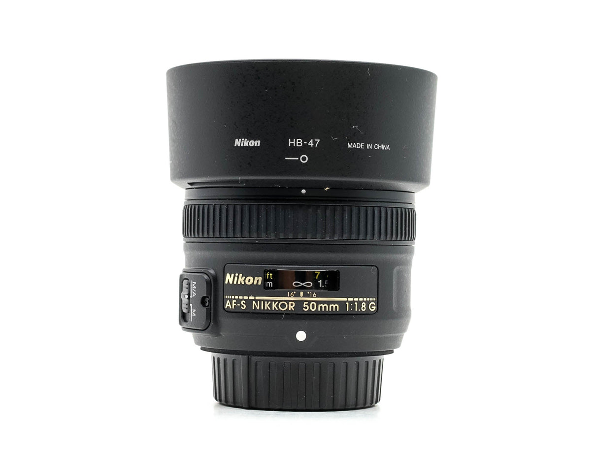 Nikon AF-S Nikkor 50mm f/1.8G - segunda mano - excelente estado - foto principal - SKU 3769701 - Camera Market