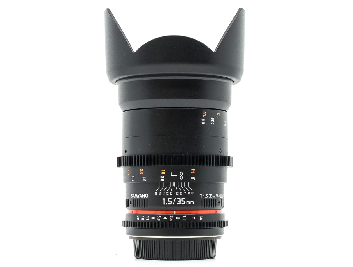 Samyang 35mm T1.5 AS UMC II - Compatibile con Canon EF