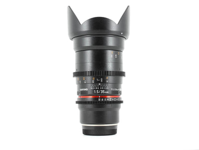Samyang 35mm T1.5 Cine AS UMC II - Monture Fujifilm X