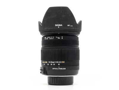Sigma 18-50mm f/2.8 EX DC - Monture Nikon