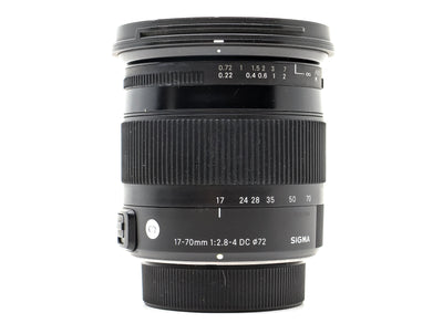 Sigma 17-70mm f/2.8-4 DC Macro OS HSM Contemporary - Monture Canon EF-S