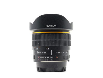 Rokinon 8mm f/3.5 UMC CS II - Monture Nikon