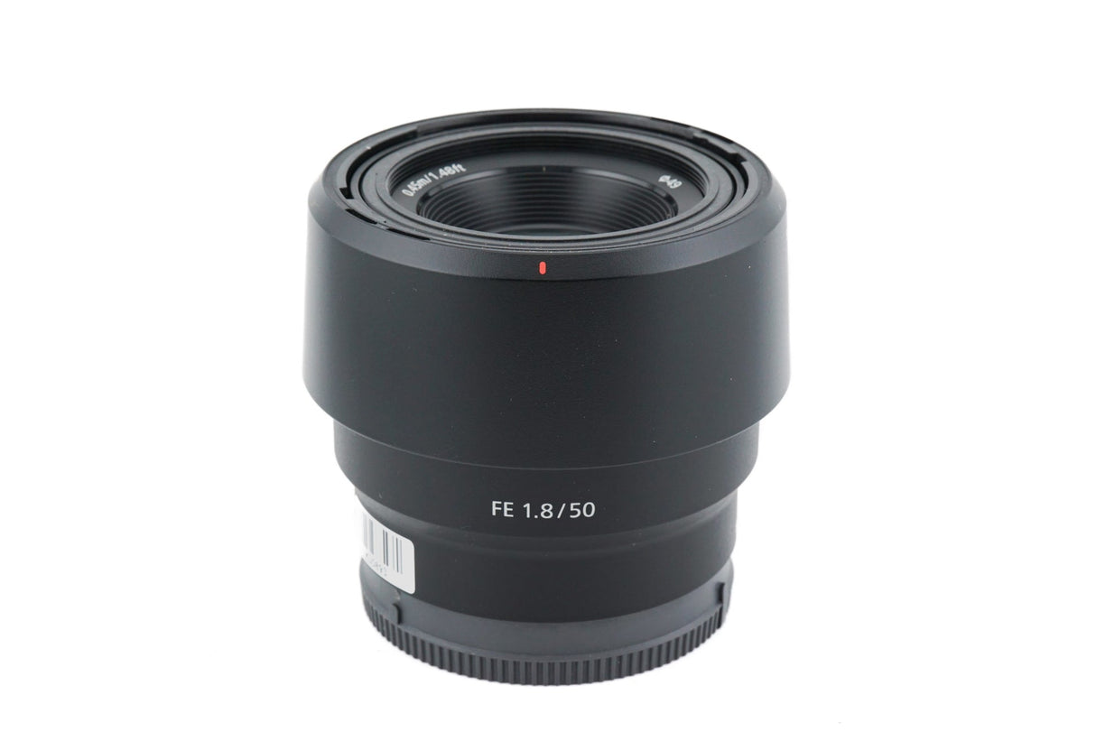 Sony 50mm f1.8 FE - (Montura Sony E-mount) negro