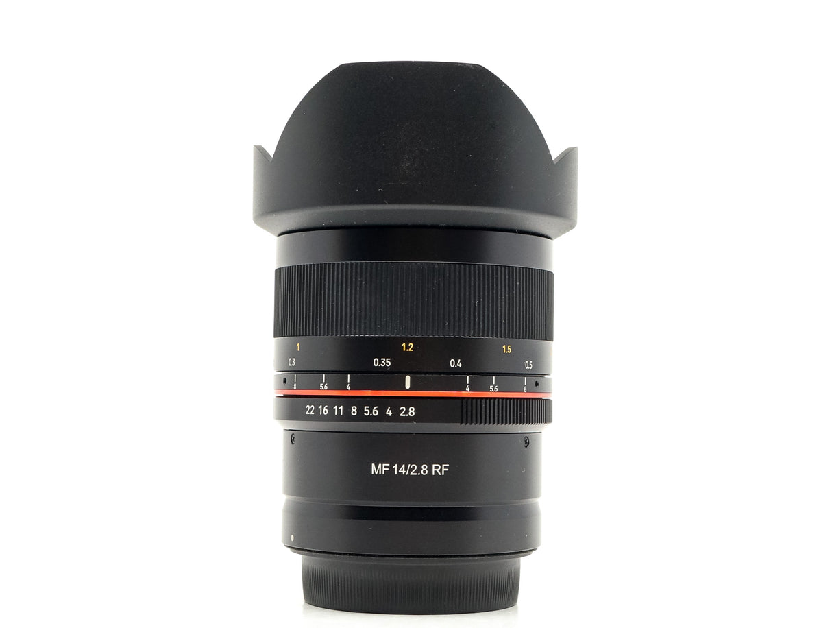 Samyang MF 14mm f/2.8 - Canon RF fit - segunda mano - excelente estado - foto principal - SKU 3813281 - Camera Market