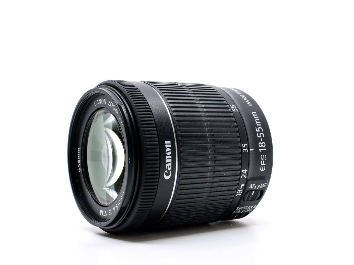 Canon EF-S 18-55mm f/3.5-5.6 IS STM - segunda mano - excelente estado - detalle 2 de 4 - SKU 3711155 - Camera Market