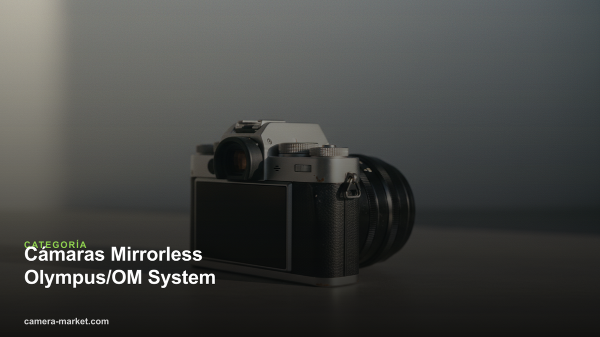 Cámaras Mirrorless Olympus/OM System — Camera Market