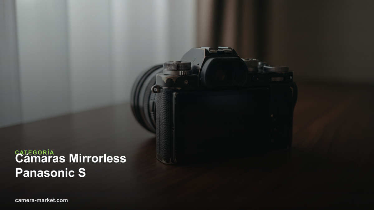 Cámaras Mirrorless Panasonic S — Camera Market
