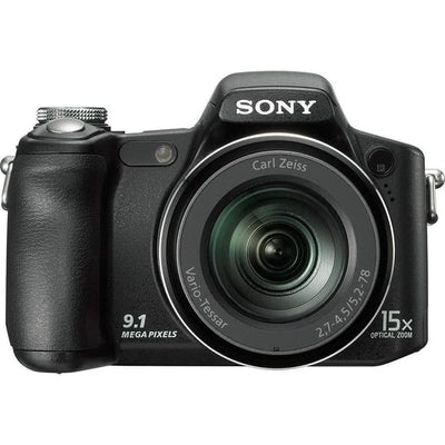Cyber-shot DSC-H50 Appareil Photo Compact - Noir + Objectif Sony Vario-Tessar 31-465 mm f/2.7-4.5