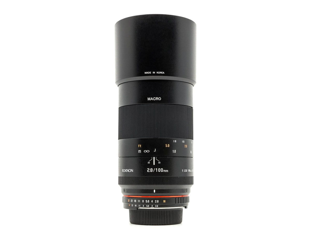 Rokinon 100mm f/2.8 ED UMC Macro - Nikon Fit · image principale